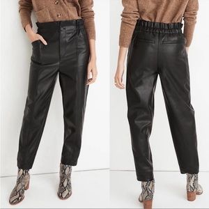 NEW without tags! Madewell leather pants! SZ 8